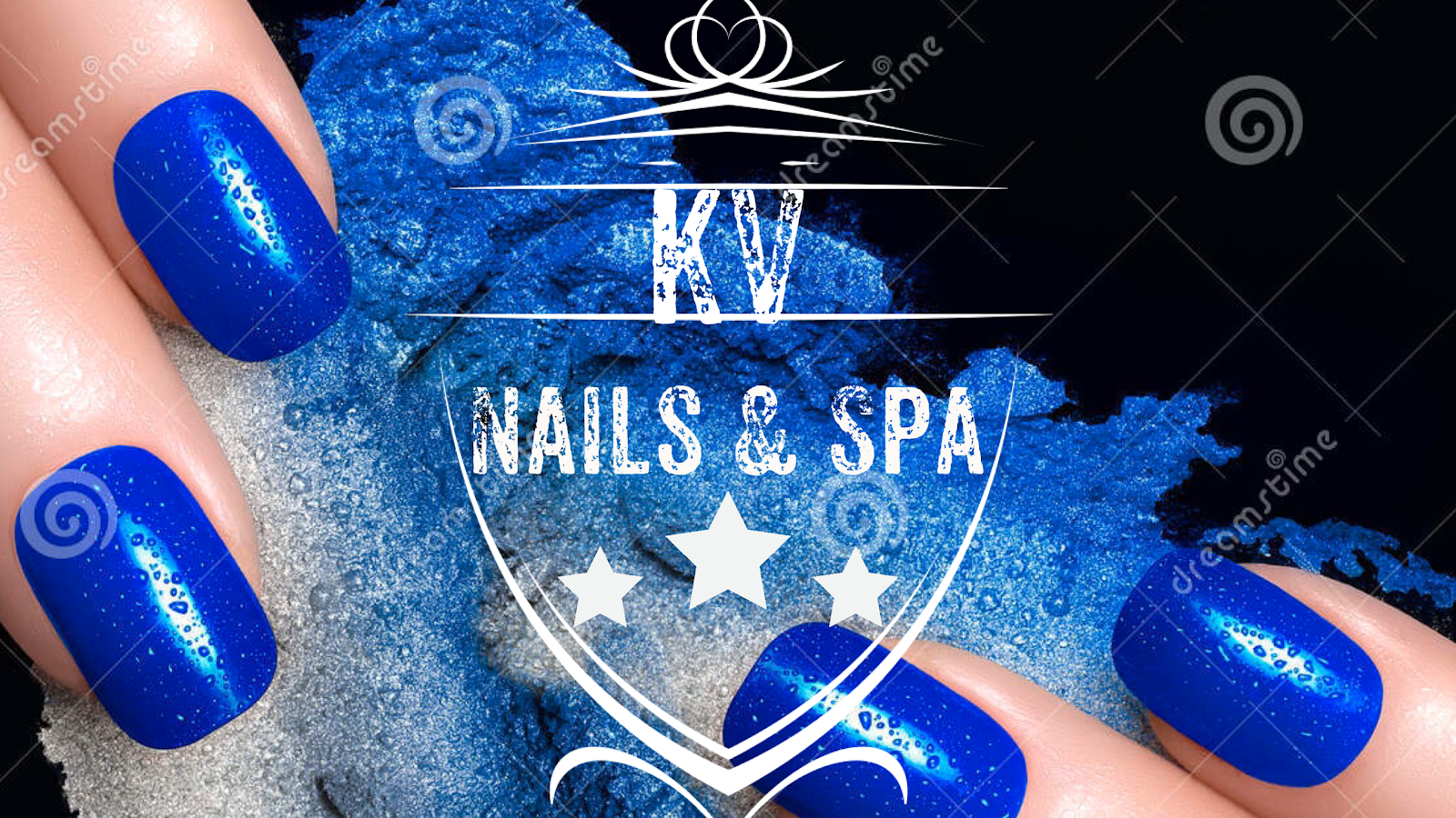 K V Nail Spa logo